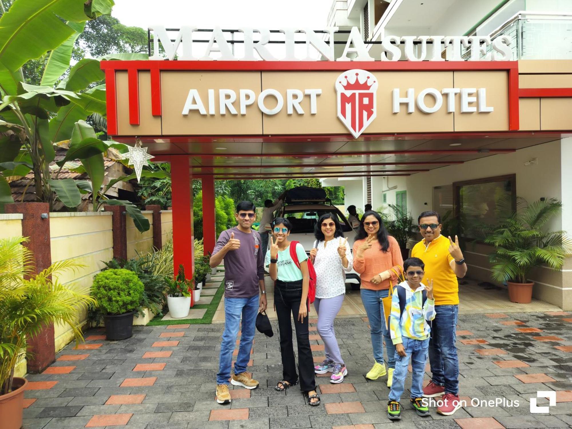 Marina Suites Airport Hotel Kochi Dış mekan fotoğraf