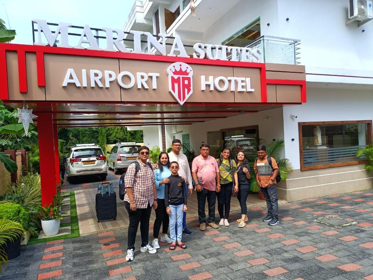 Marina Suites Airport Hotel Kochi Dış mekan fotoğraf
