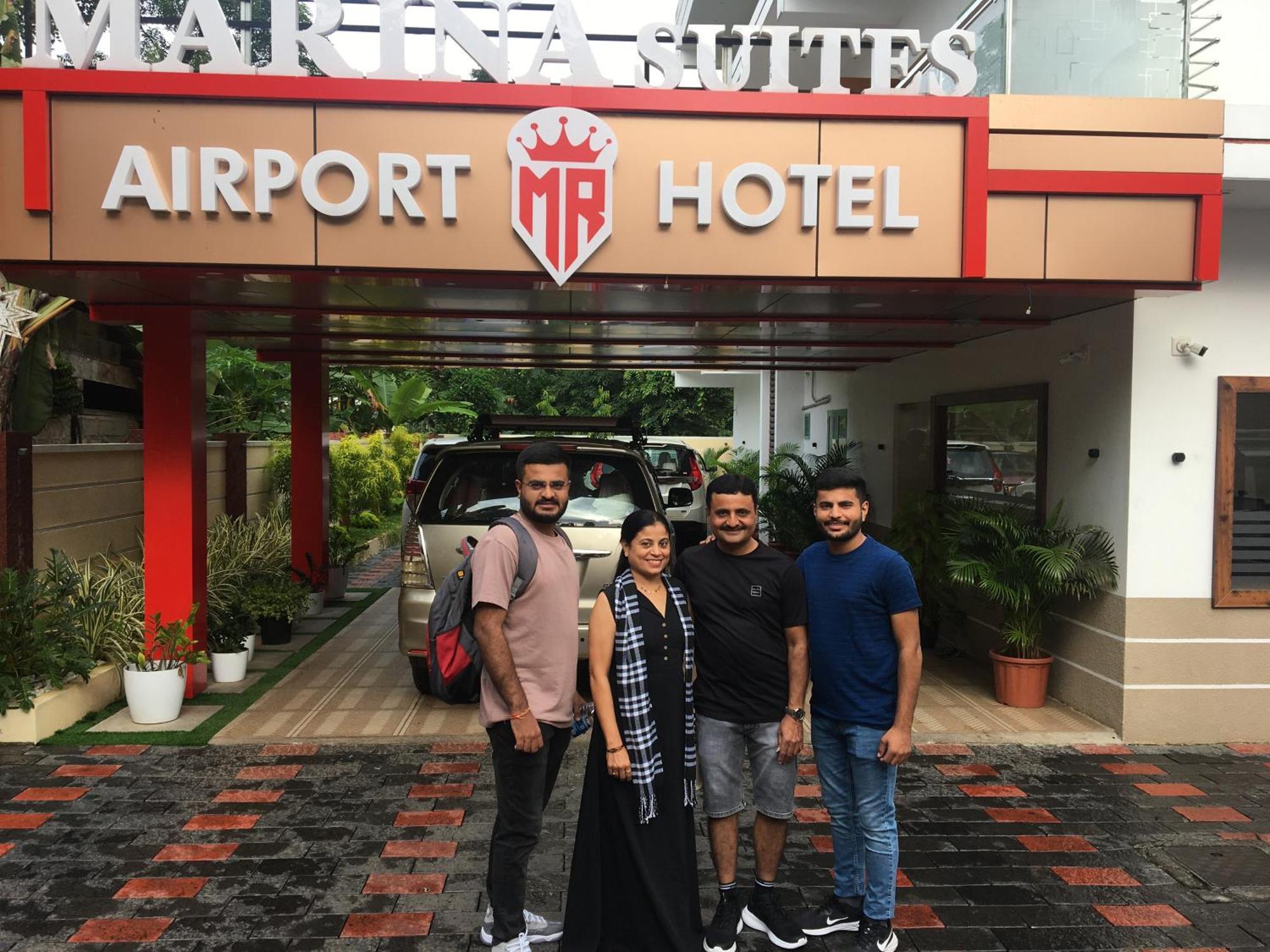 Marina Suites Airport Hotel Kochi Dış mekan fotoğraf