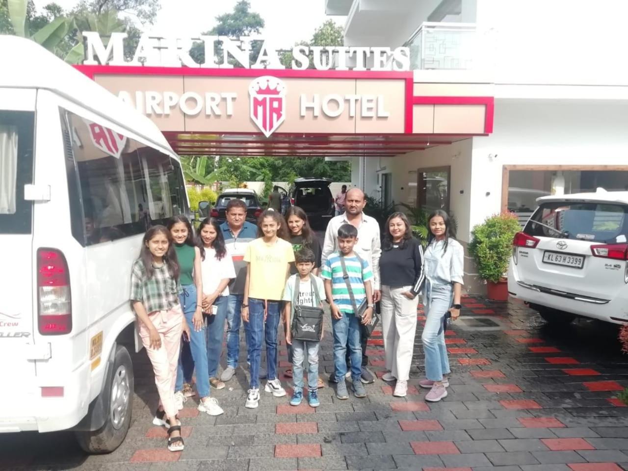 Marina Suites Airport Hotel Kochi Dış mekan fotoğraf