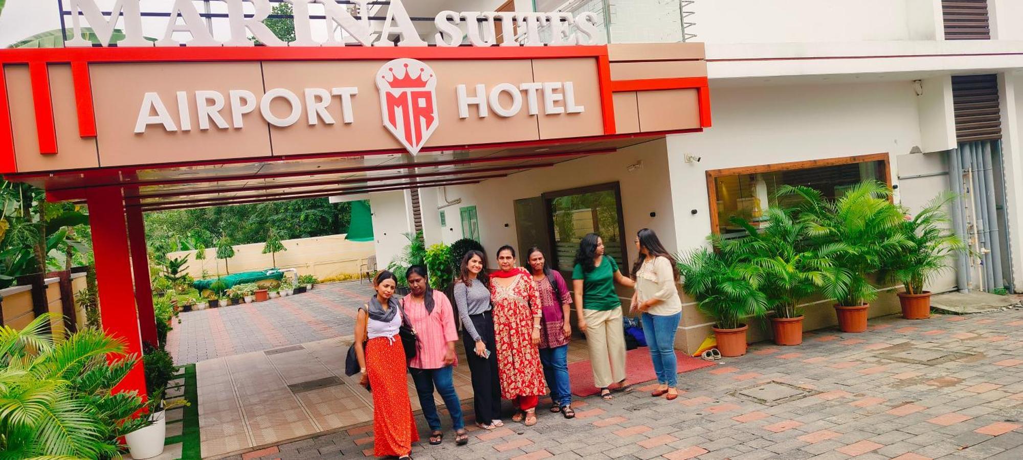 Marina Suites Airport Hotel Kochi Dış mekan fotoğraf