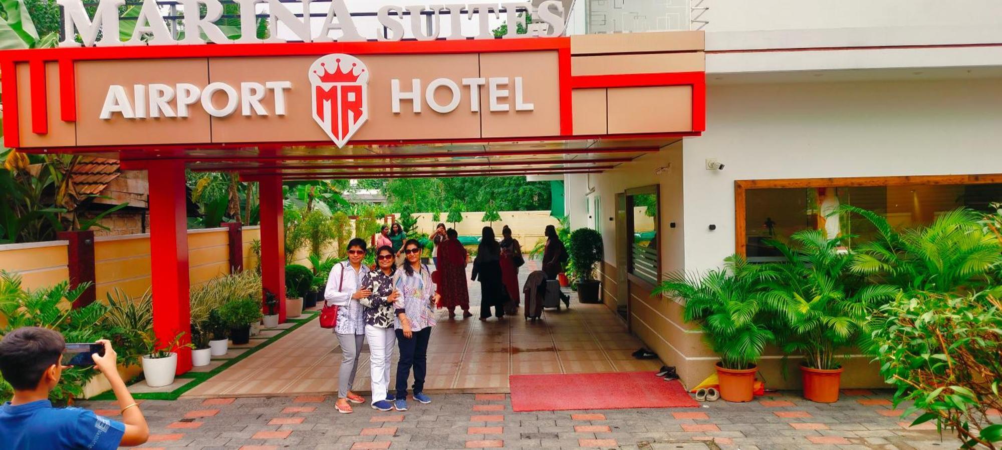 Marina Suites Airport Hotel Kochi Dış mekan fotoğraf