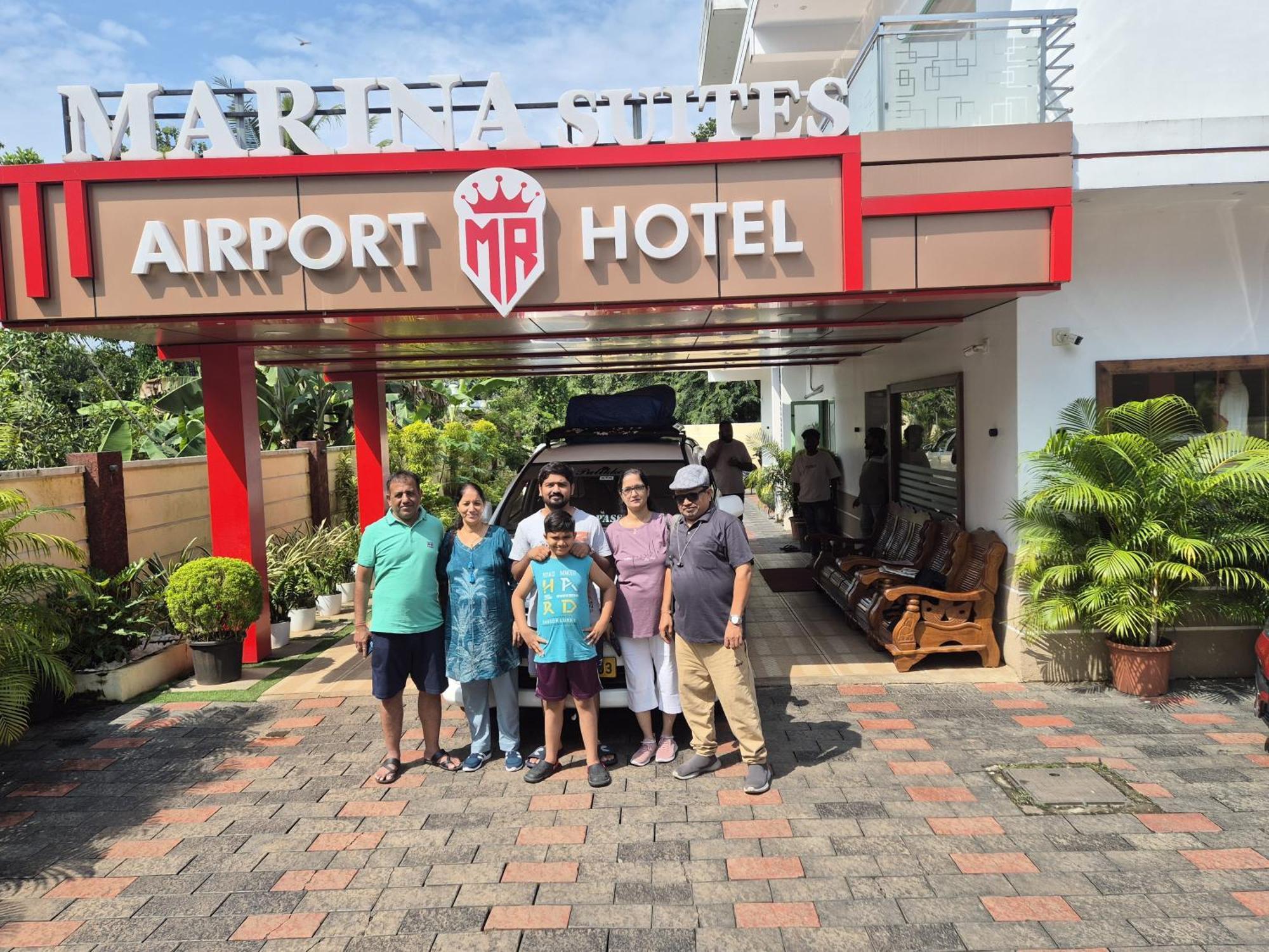Marina Suites Airport Hotel Kochi Dış mekan fotoğraf