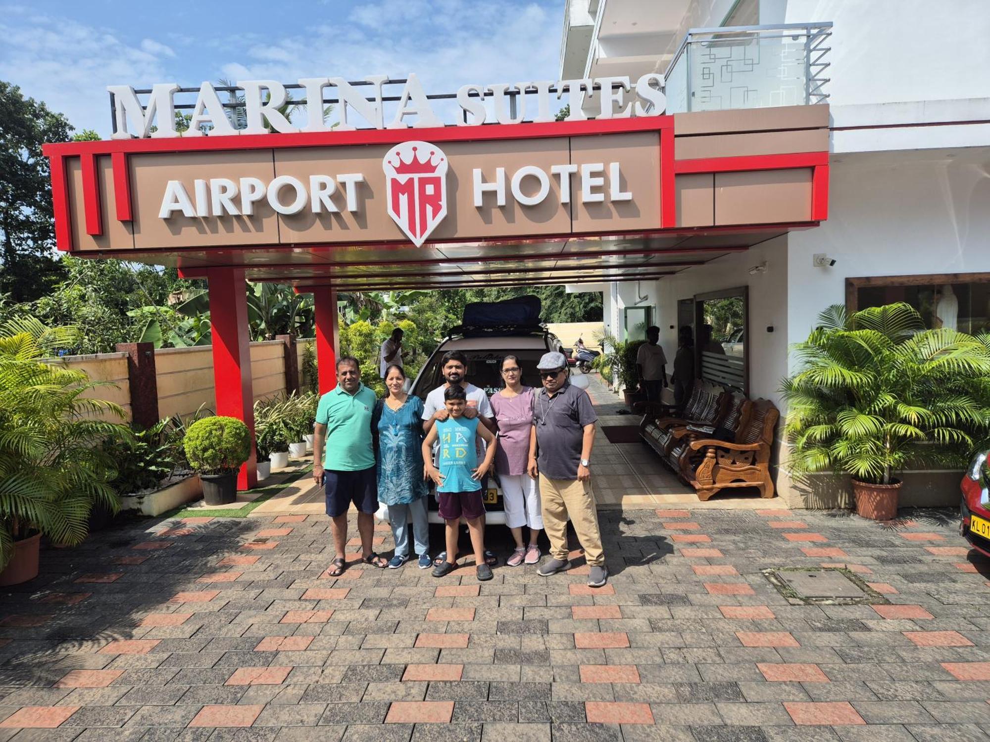Marina Suites Airport Hotel Kochi Dış mekan fotoğraf