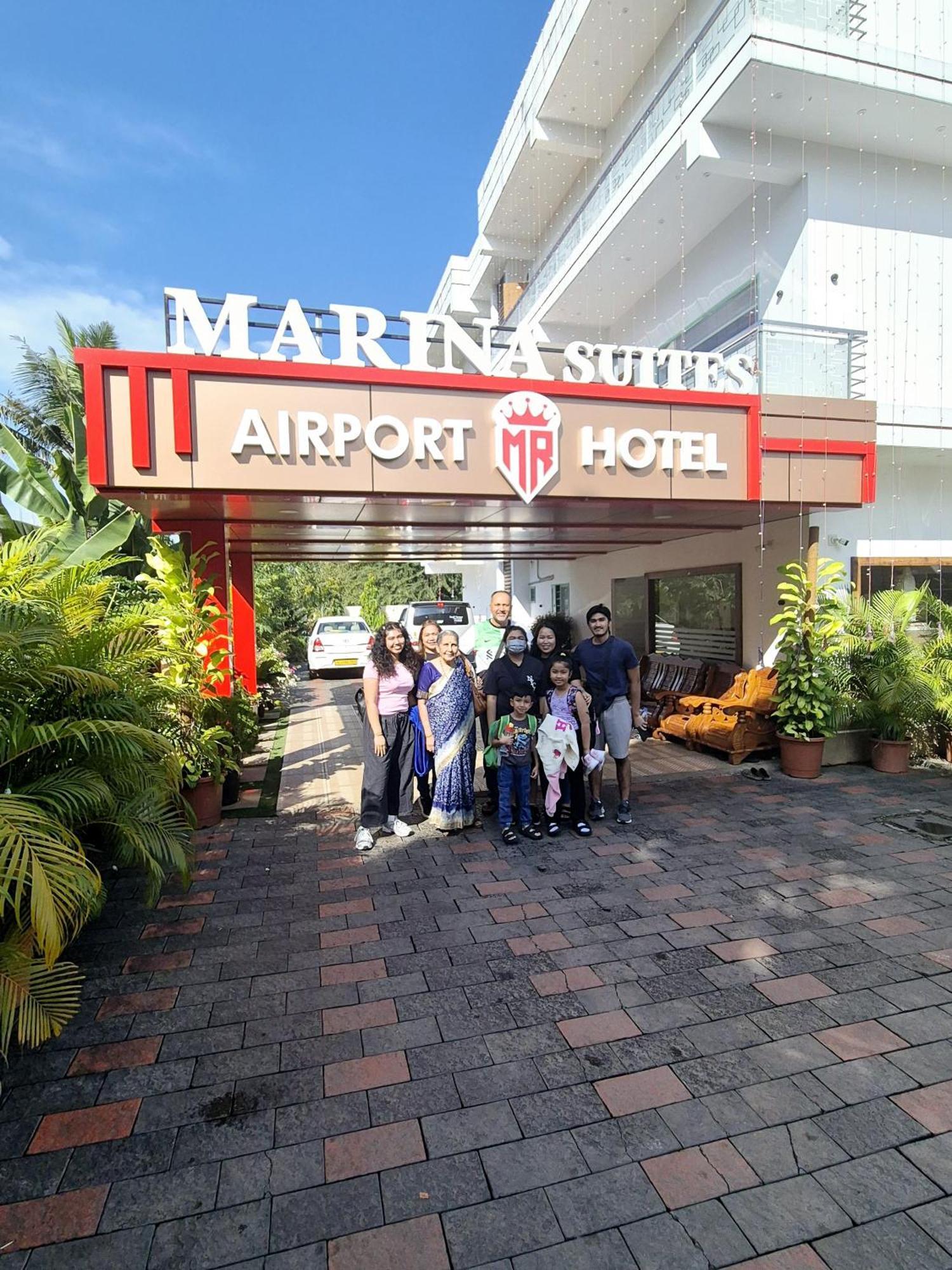 Marina Suites Airport Hotel Kochi Dış mekan fotoğraf